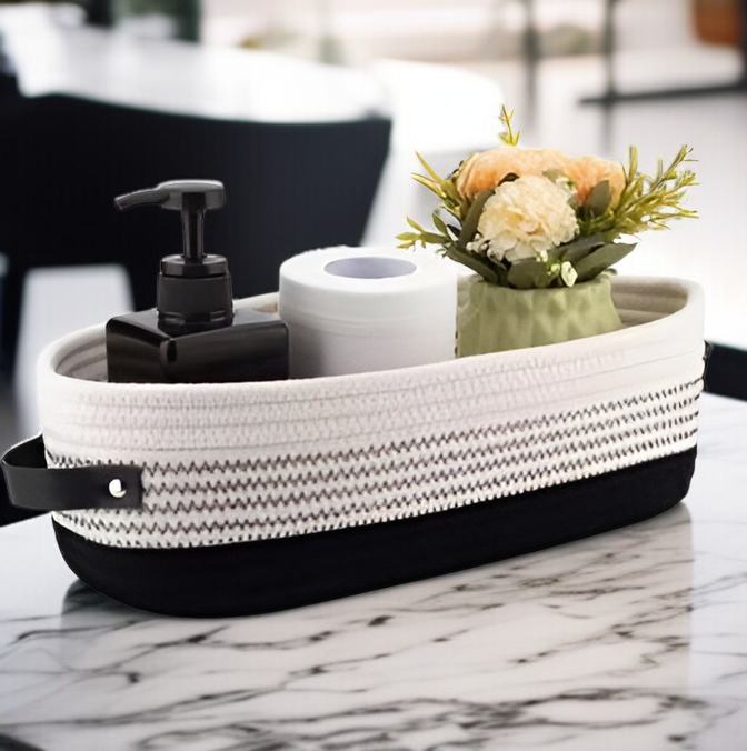 キッチン楕円形収納かご