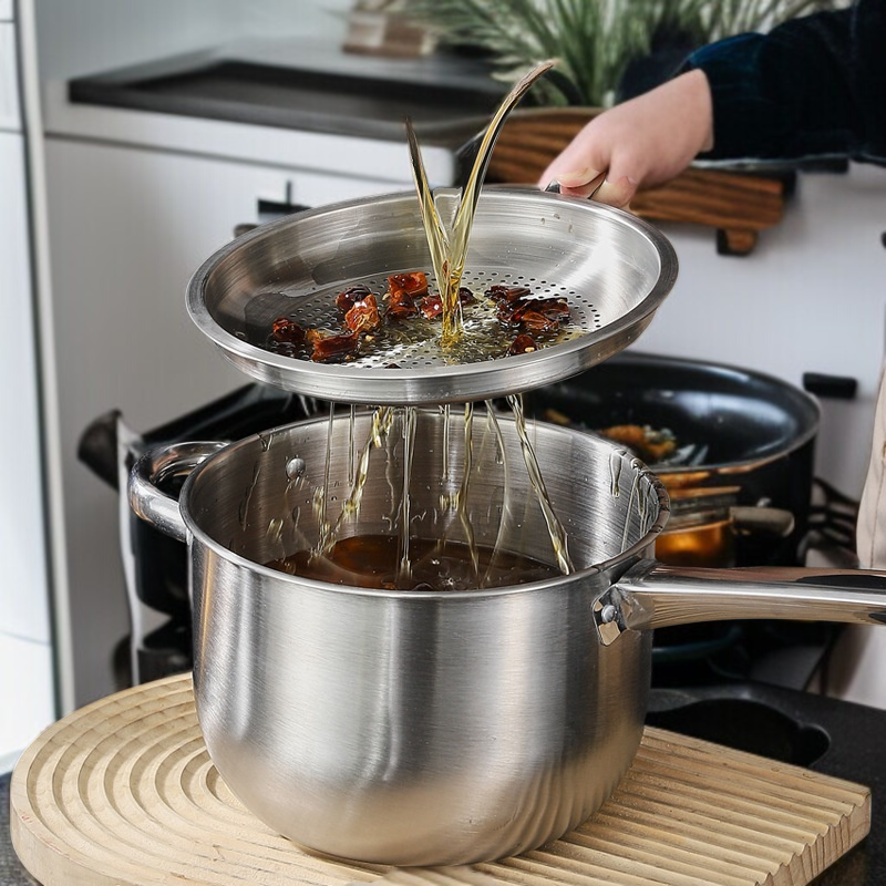 가정용 찜기 다용도 대용량 스테인리스 스틸 찜기 거름망 깊숙이 찜기 튀김 제작에 적합