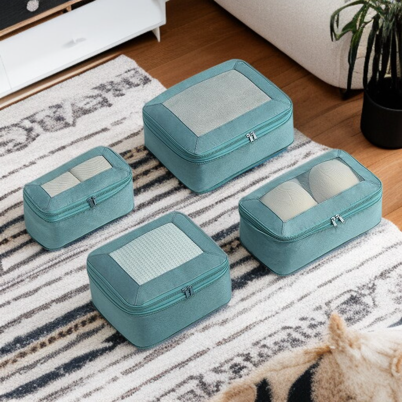 حقيبة تخزين السفر كبيرة السعة قابلة للضغط لتوضيب الأمتعة