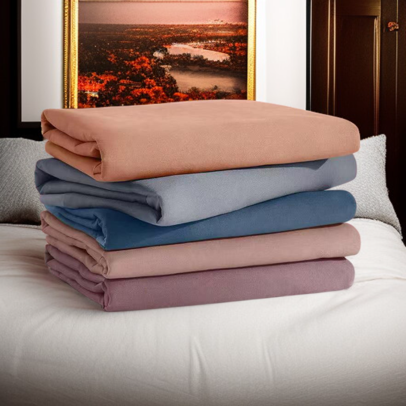 순면 피부에 부드러운 심플 침대시트