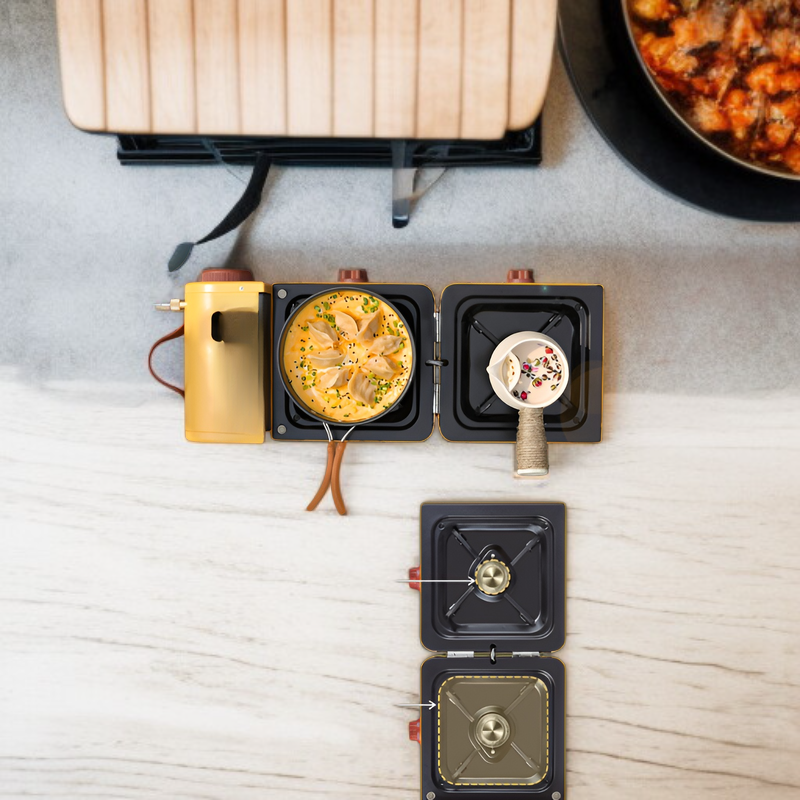 Quick Storage Backpack Stove, Minimalist Design Multi-Purpose Camping Essential