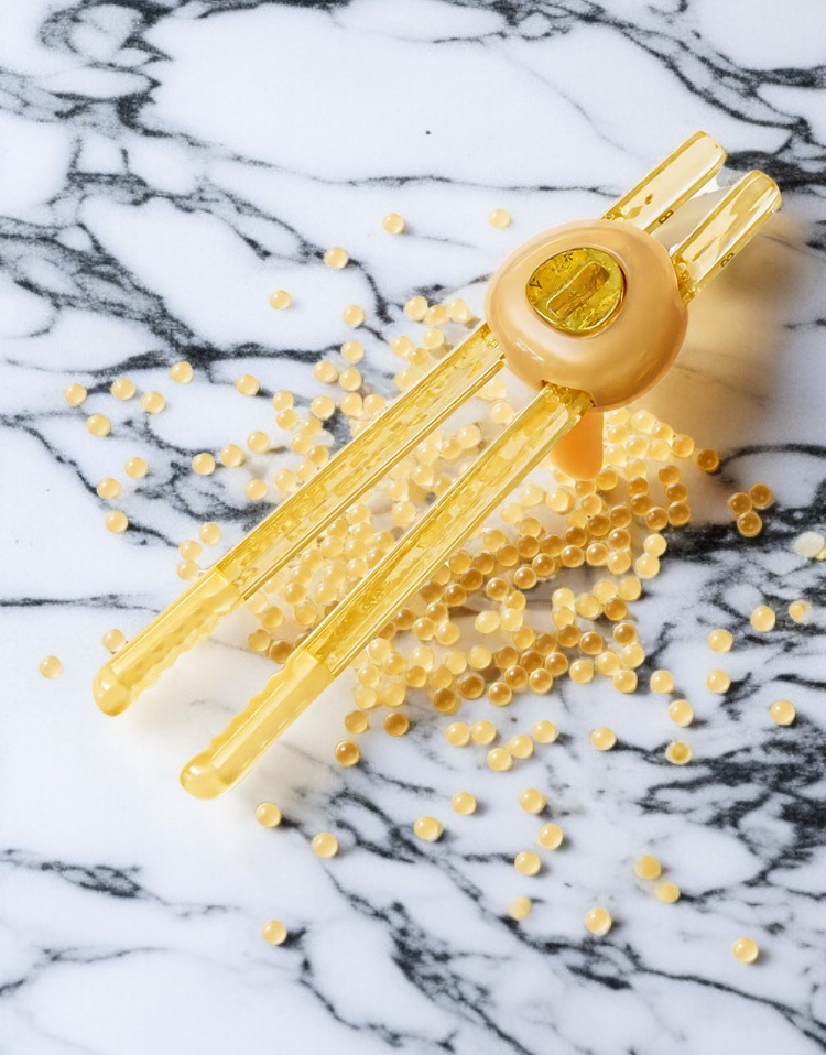 安全設計のトレーニング箸のディテール