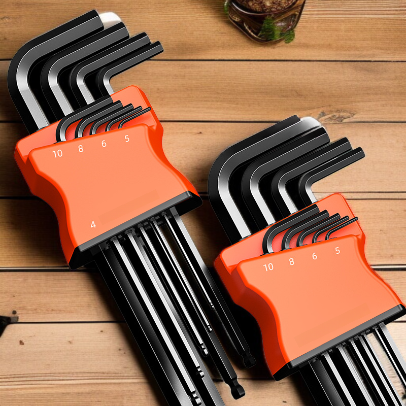 Llave universal automática de combinación de flor de ciruelo hexagonal