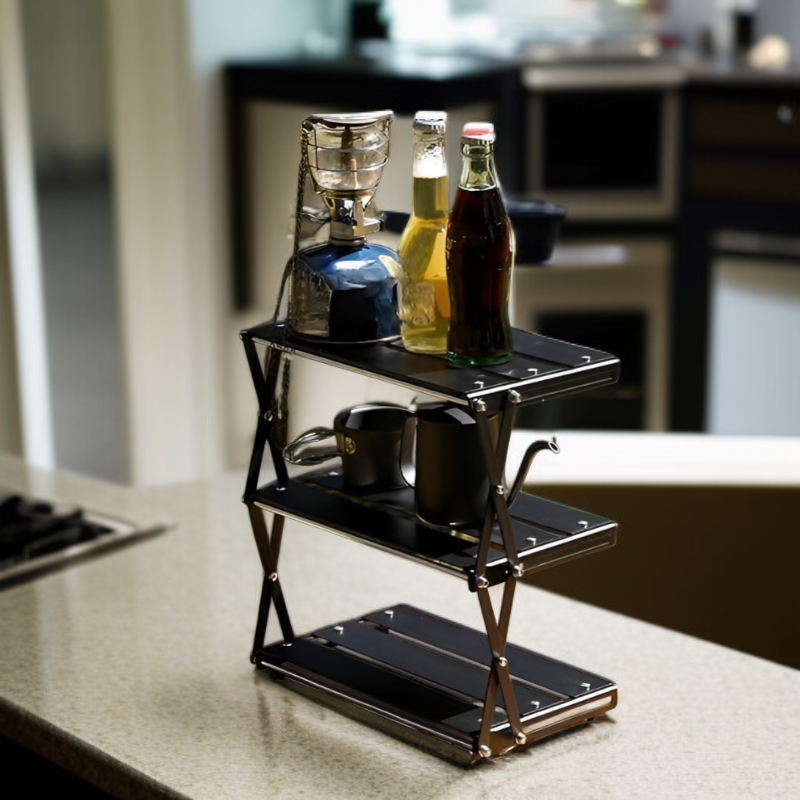 휴대용 접이식 다기능 원목 테이블