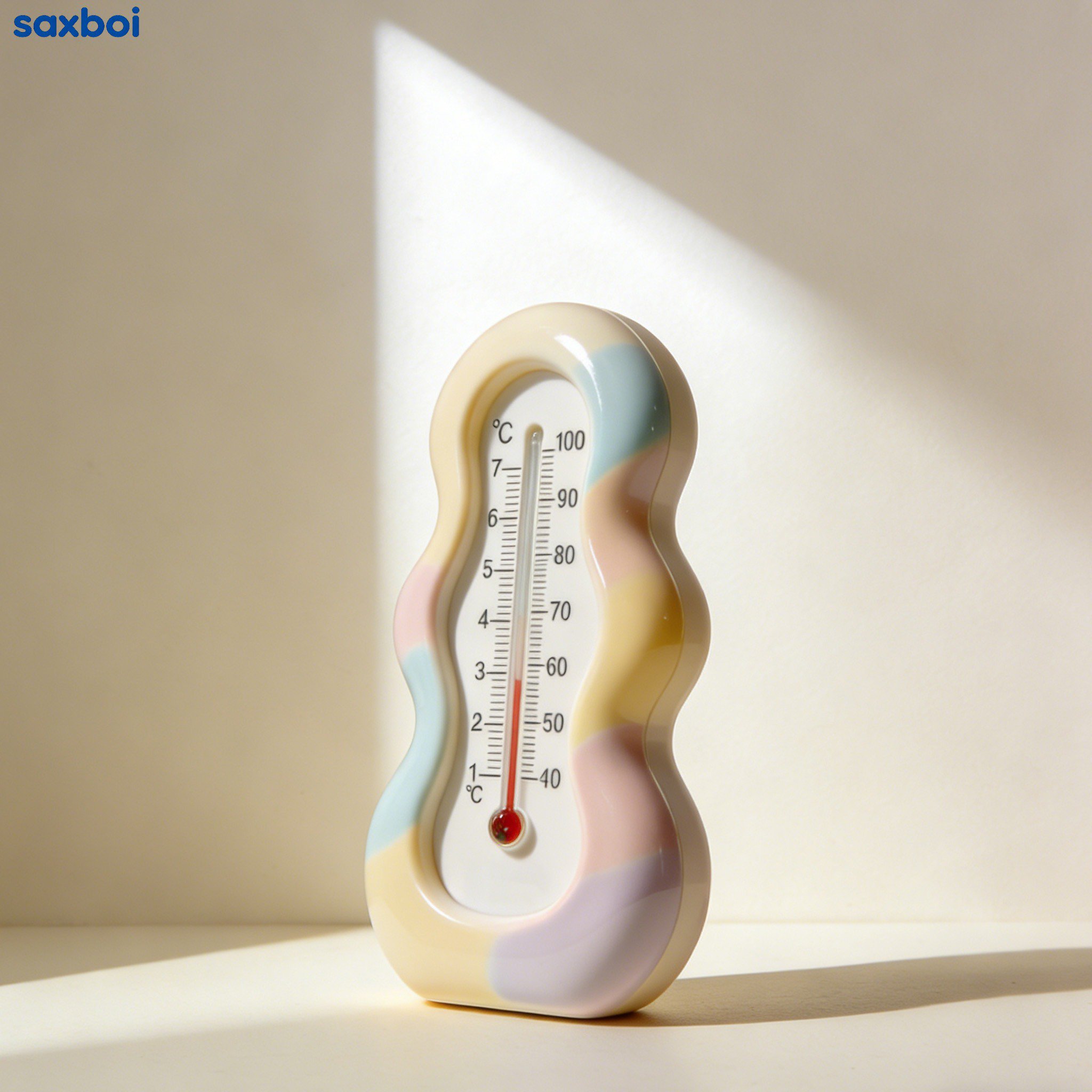 カラーブロック温度計