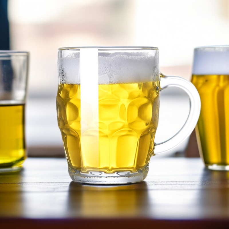 Thickened heat-resistant glass cup