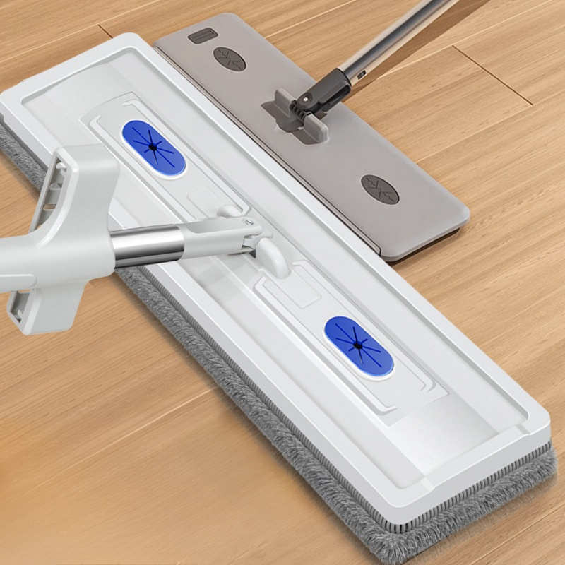 42CM 평판 걸레 액체 주입 가능 게으른 손세탁 필요 없음