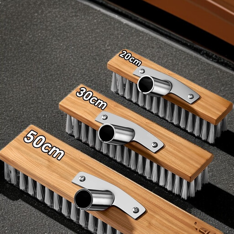 Powerful scrubbing brush floor long handle sanitary ware floor cleaning tools