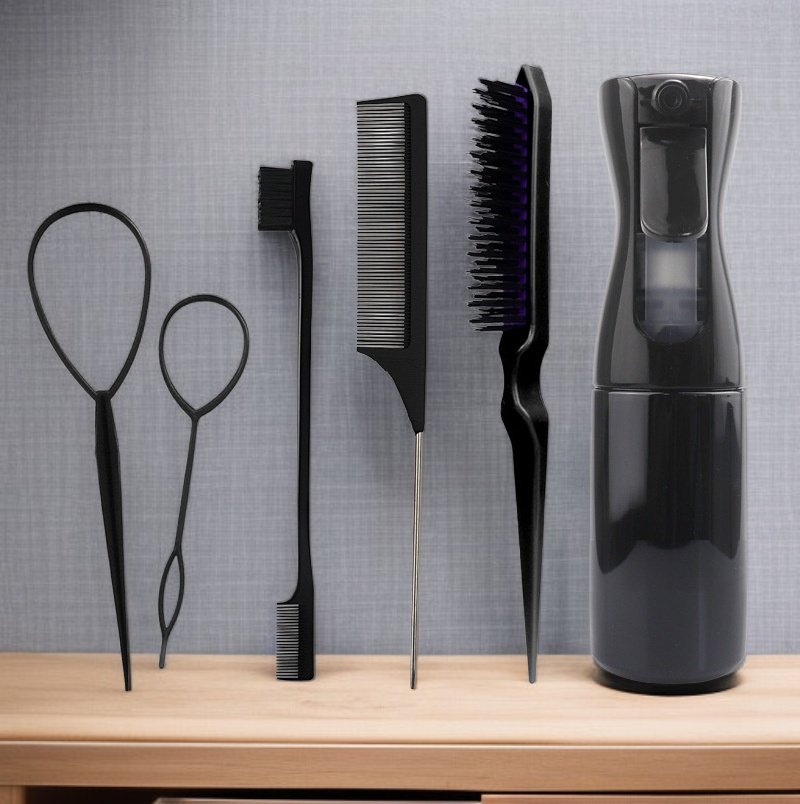 헤어 관리에 필수적인 빗 세트