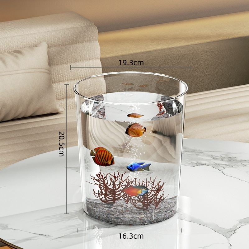 Round ecological fish tank