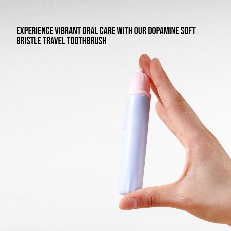 Dopamine Soft Bristle Travel Toothbrush