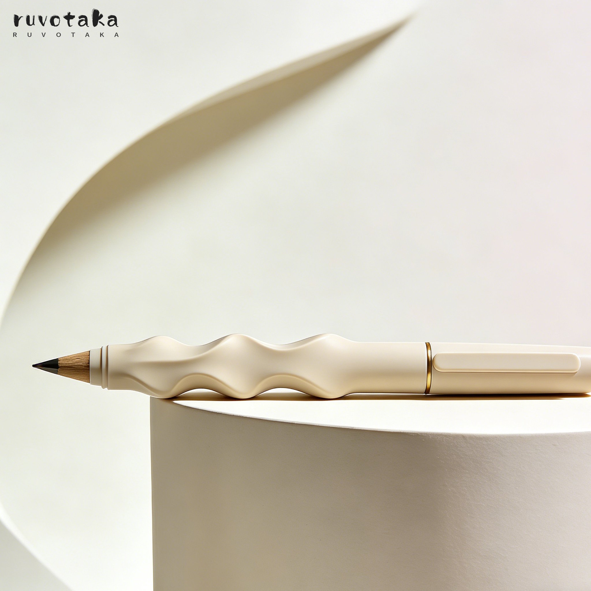 ปากกาเมจิกกันน้ำ（สองชิ้นในชุด）