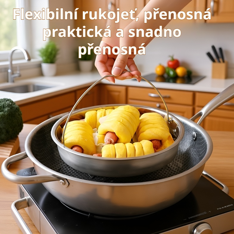 Napařovací podnos z nerezové oceli JMY-304