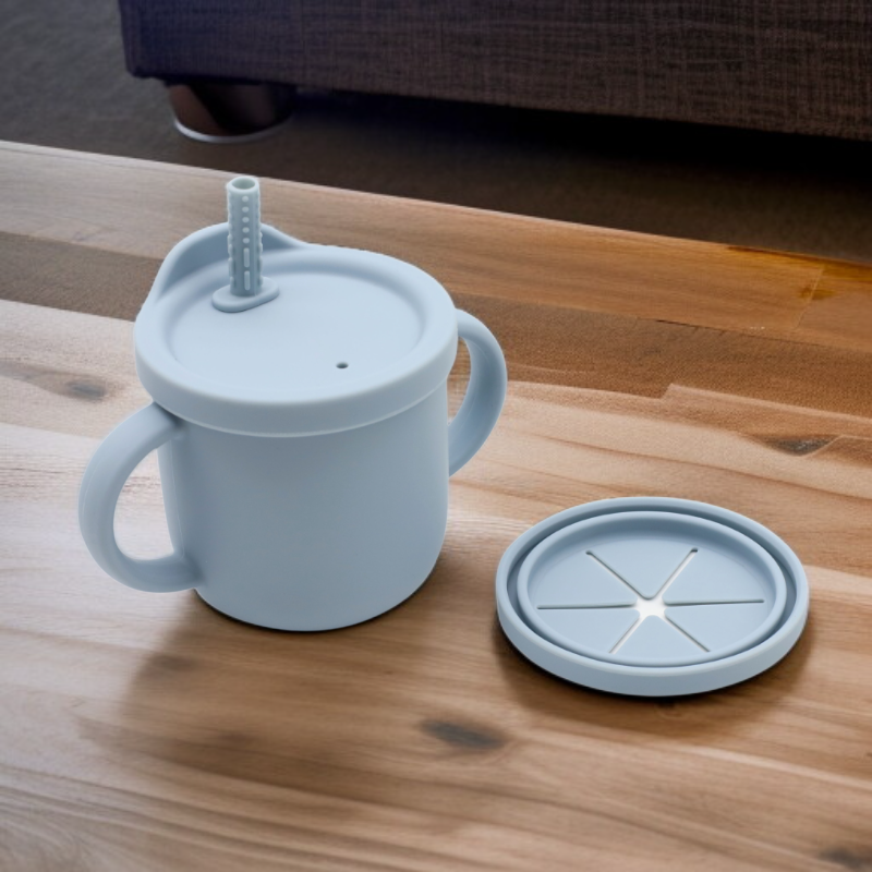 충격 방지 아기 물컵