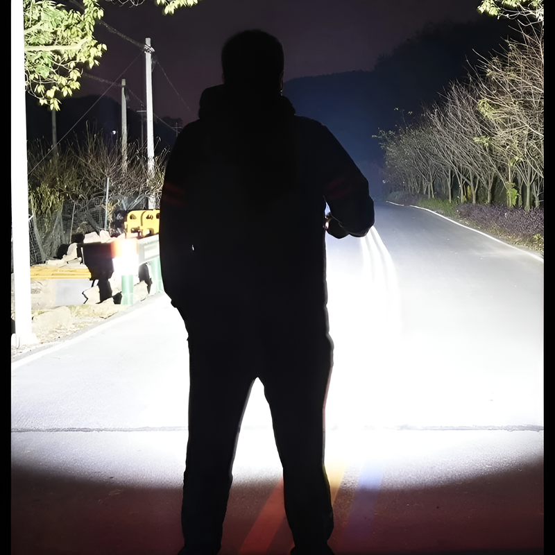 Portable Multifunctional Rechargeable Flashlight