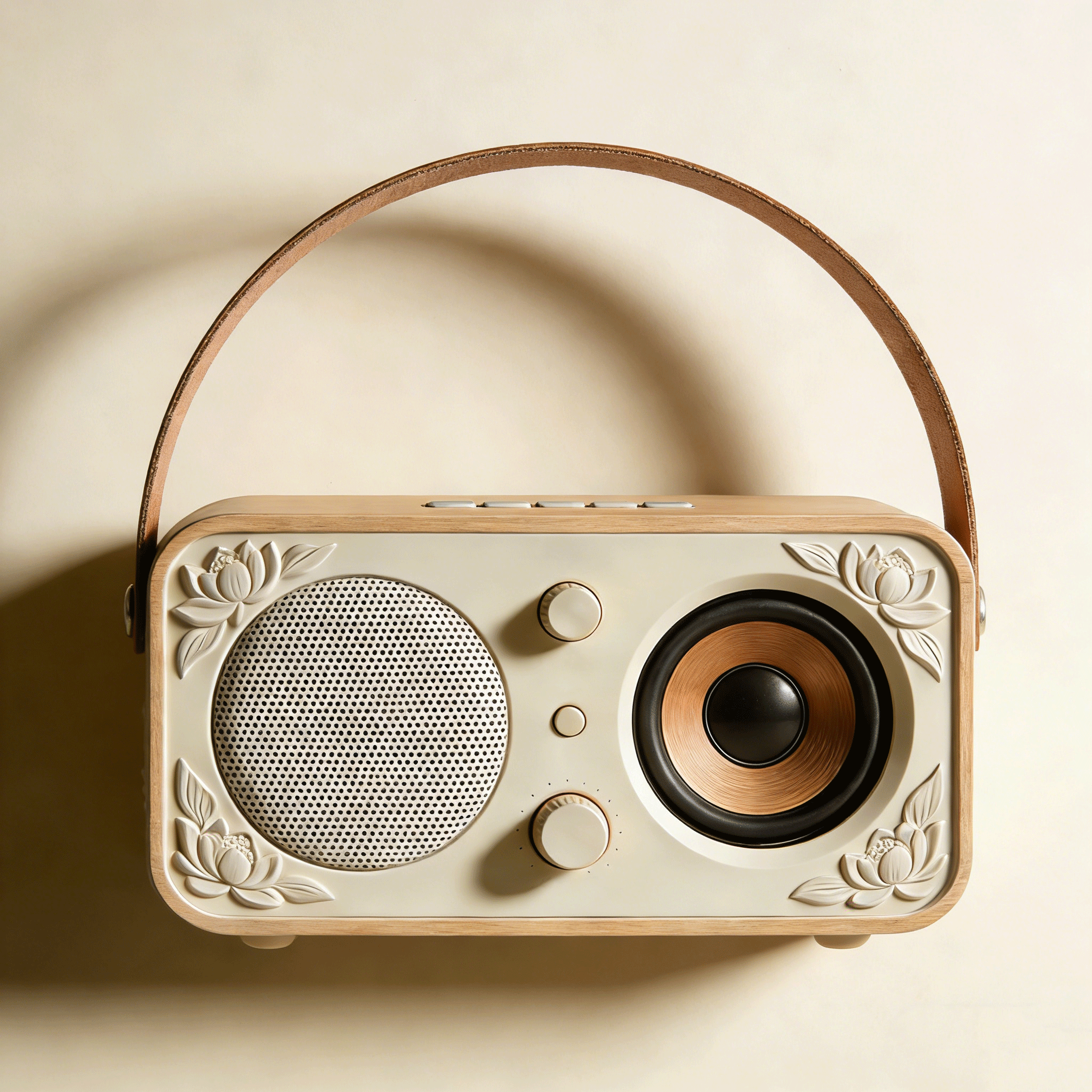 ลำโพงลายศิลปะดีไซน์ทันสมัย