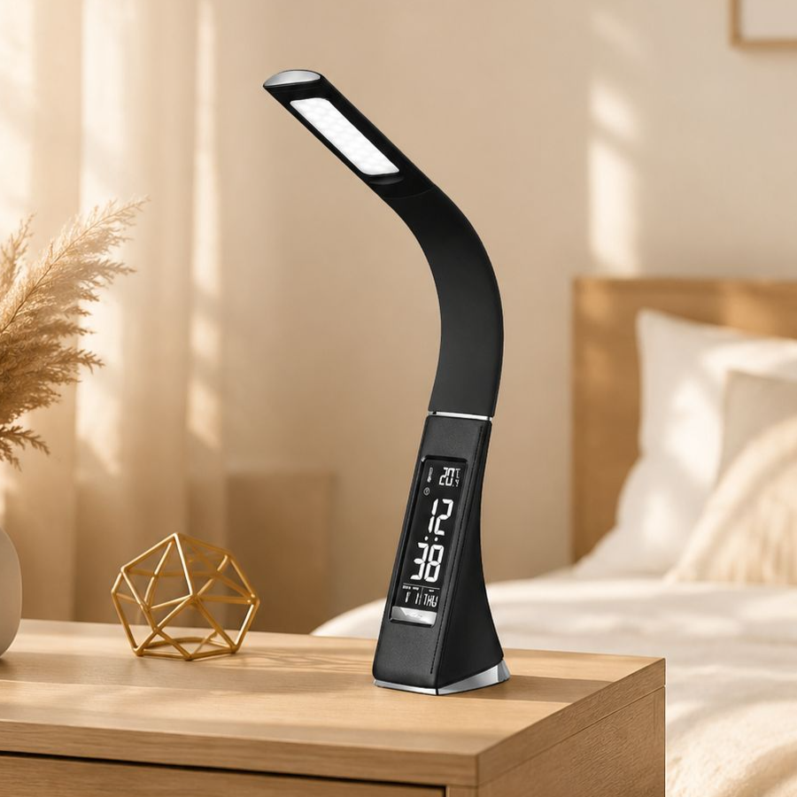 مصباح LED بتصميم إبداعي وملمس جلدي فاخر