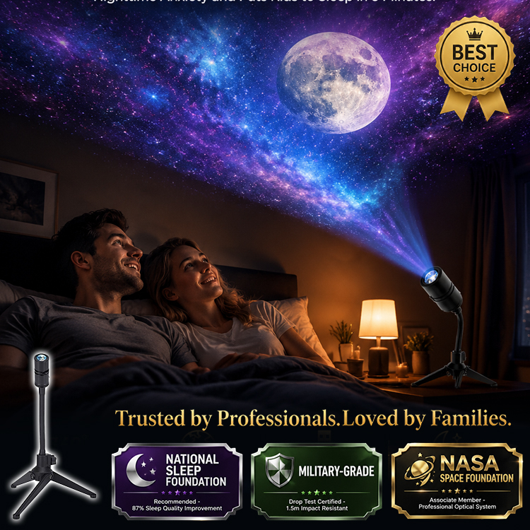 【Strolling through the Starry Sea】Universe Starry Sky Ocean Projection Lamp
