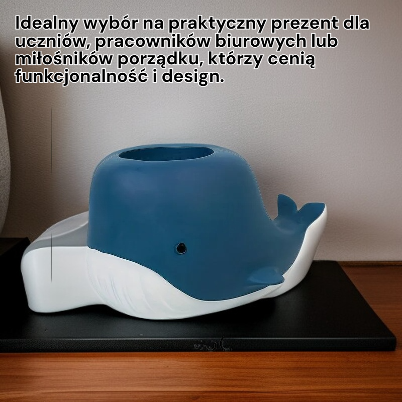 Wielofunkcyjny pojemnik na długopisy dla uczniów, stojak na telefon, organizer biurkowy z żywicy