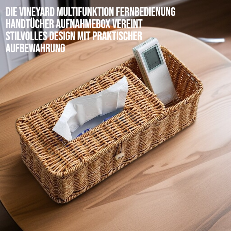 Vineyard Multifunktion Fernbedienung Handtücher Aufnahmebox