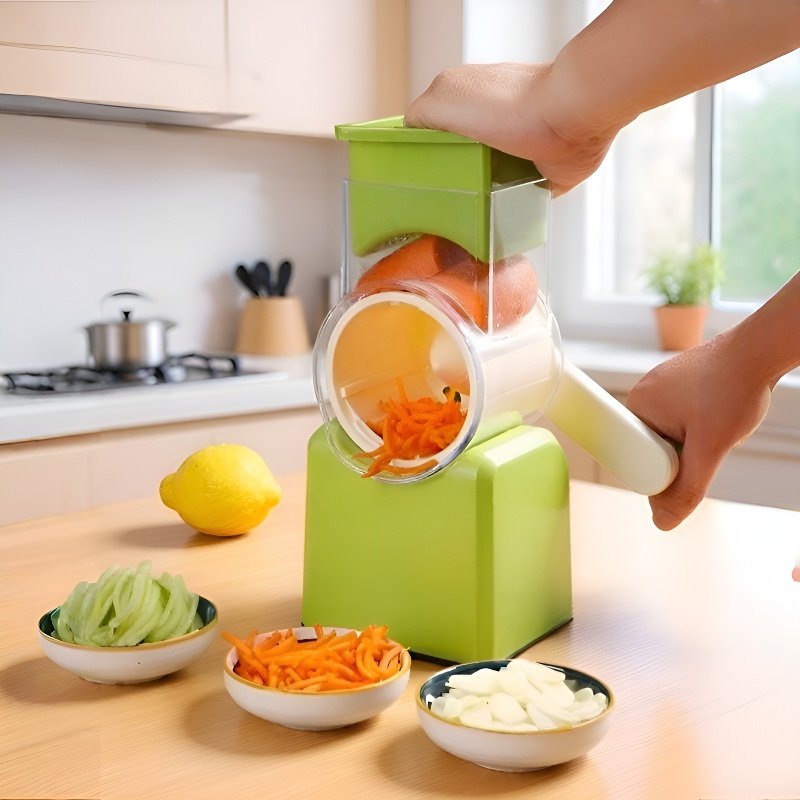 가정용 수동식 회전형 야채 절단기