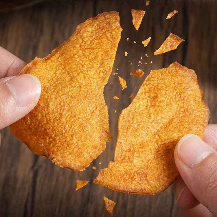 Zuckerfreie, knusprige Süßkartoffel-Chips – gesunder Bürosnack