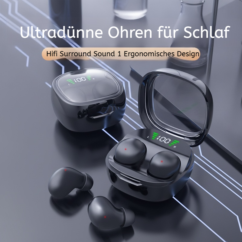 Ultramini Schlaf-Geräuschunterdrückende kabellose Bluetooth-Kopfhörer