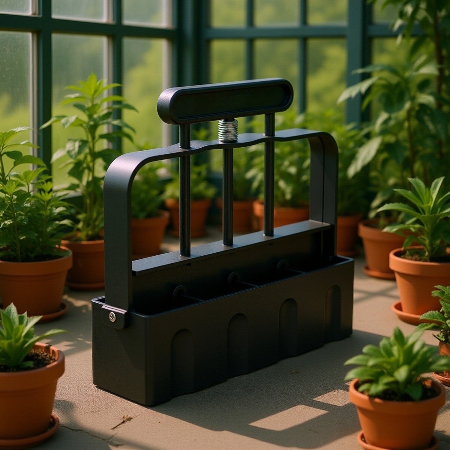 Herramientas manuales para cultivar en el jardín