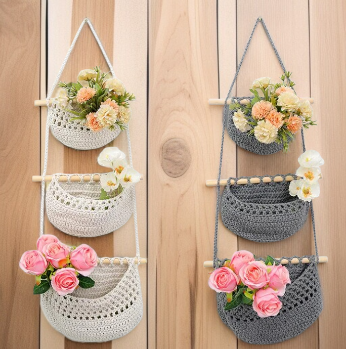 다층 구조의 실용적인 수납 바구니