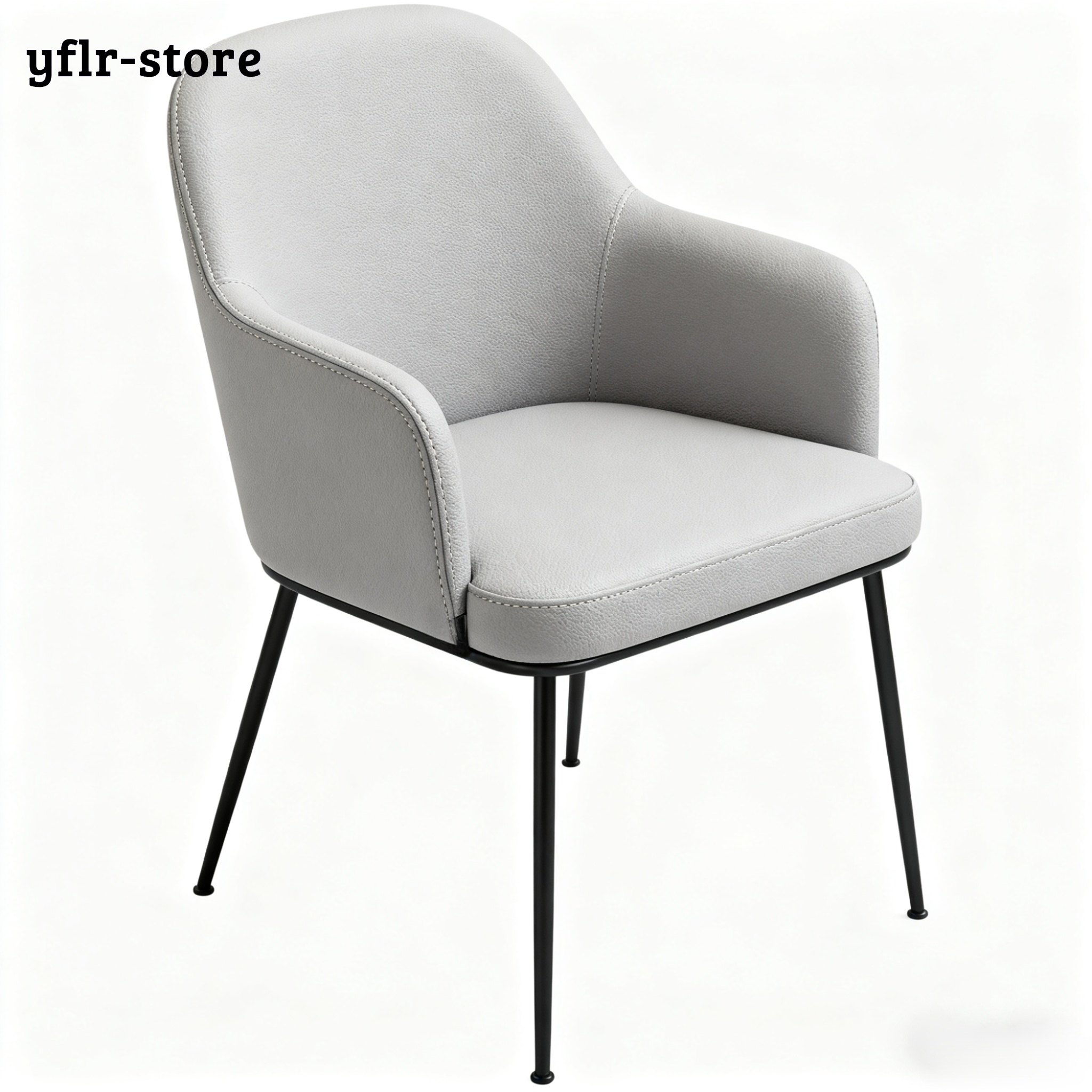 Pohodlná počítačová židle pro domácnost, sedák, opěradlo, opěrka pasu, kancelářská židle