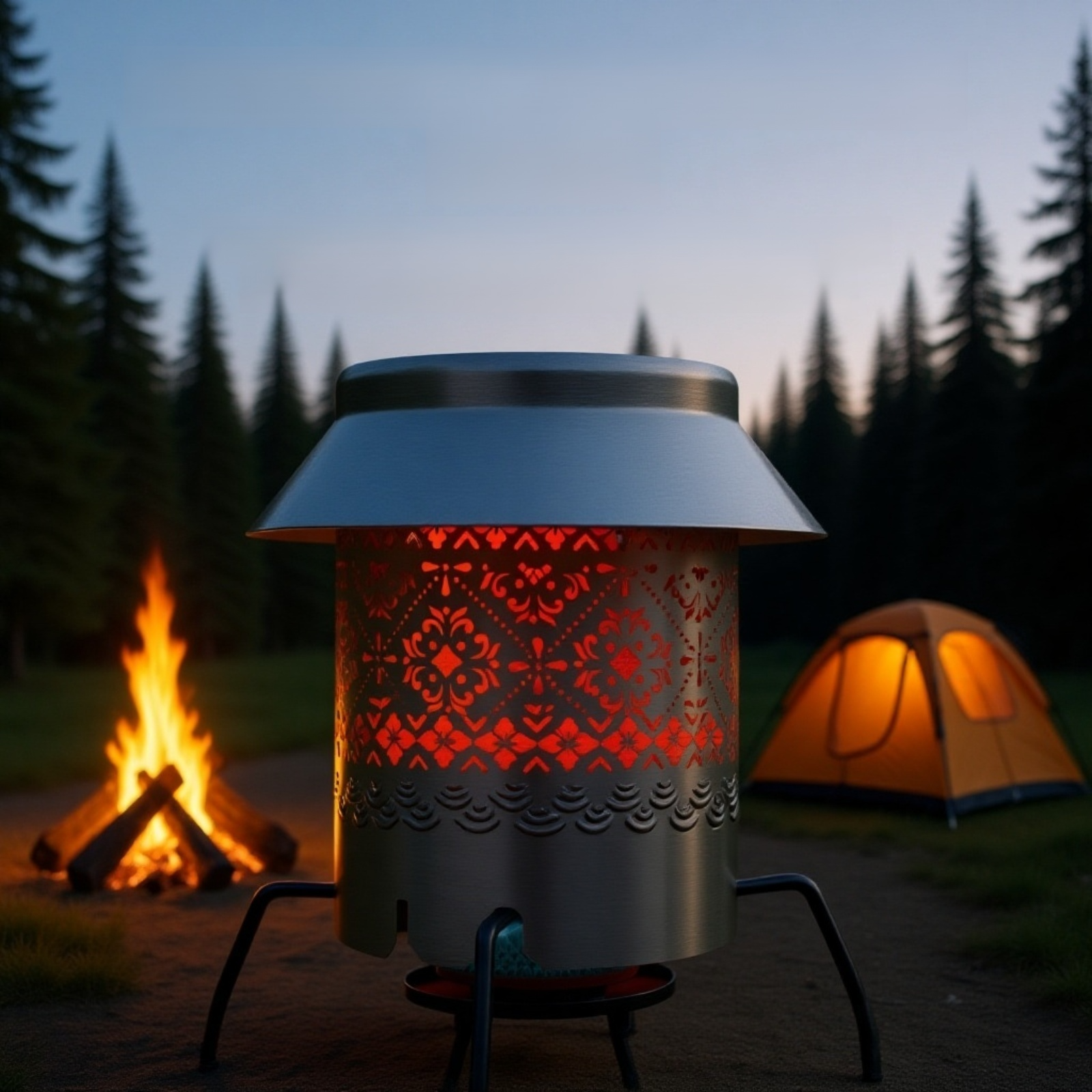 Calefactor seguro y eficiente para exteriores