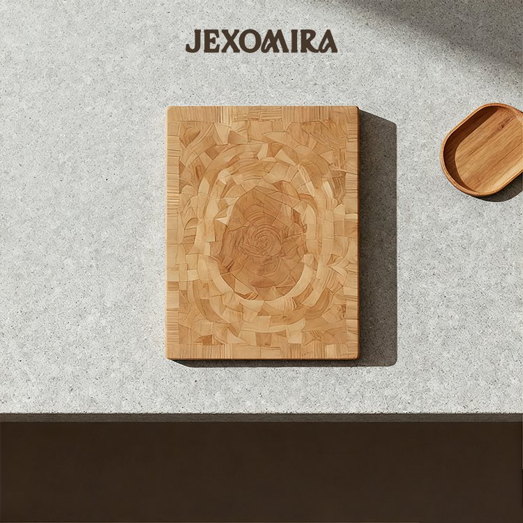 천연 원목 소재의 나무도마 상세 이미지