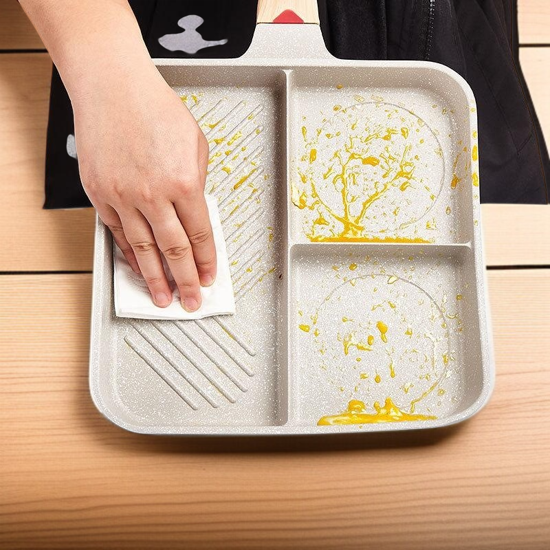 Multifunctional Medical Stone Breakfast Pan for Eggs and Pancakes