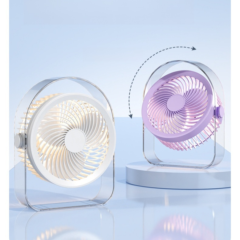 Engine Air-Cooled Ice Desktop Fan