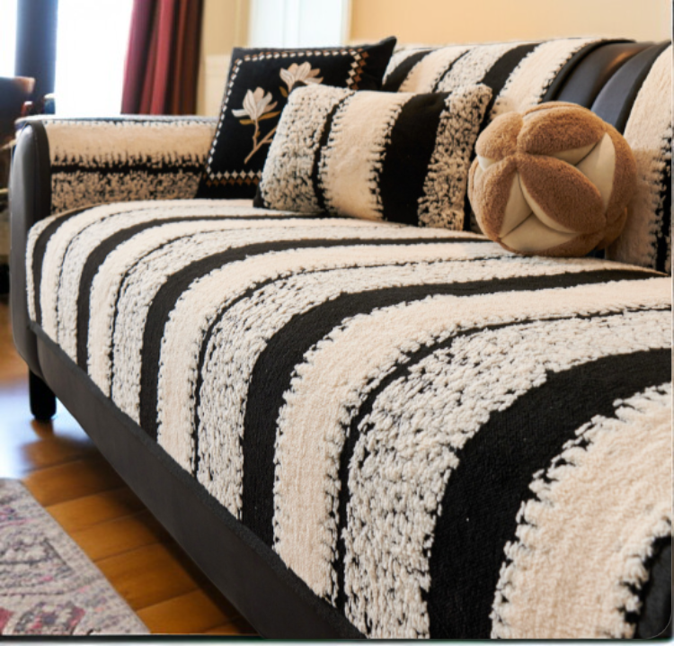 おしゃれな布タオルソファカバー