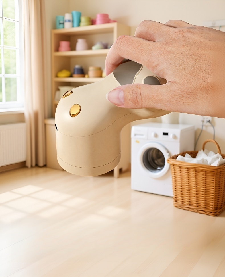 ニットに使用できる毛玉取り器のイメージ