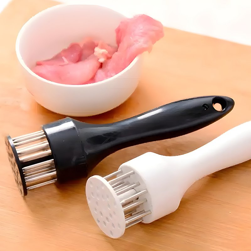 Outil d'attendrissement de viande à lame pointue en acier inoxydable