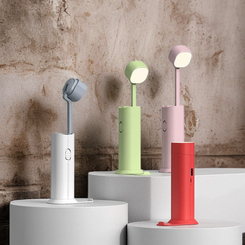 多機能モバイルバッテリーLED懐中電灯 スマートデスクライト 伸縮式デザイン