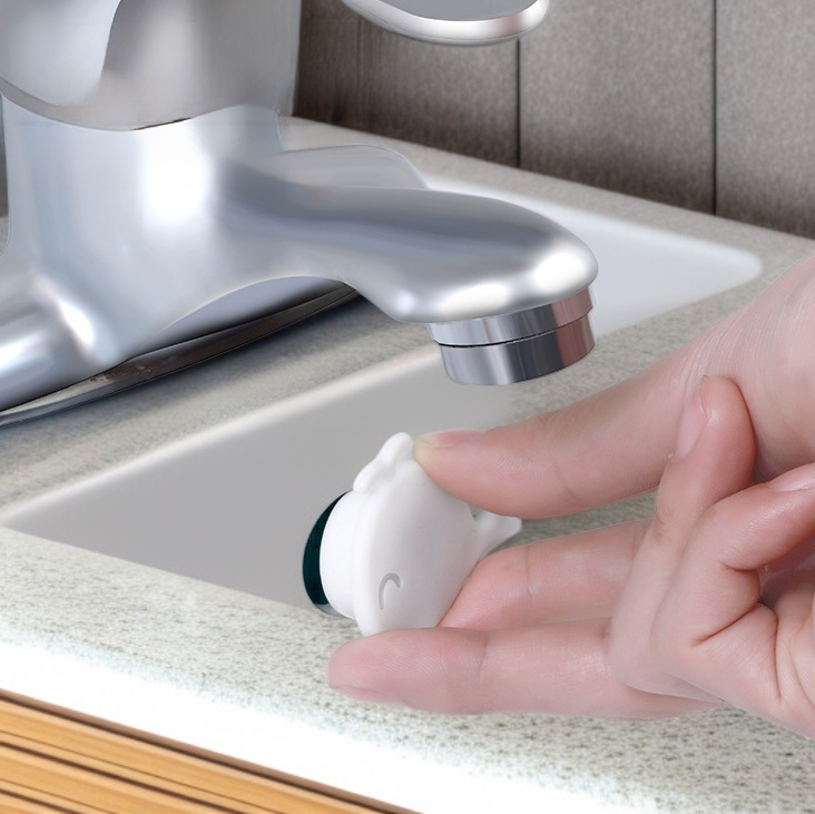 고래 싱크대 방충 오버플로우 홀 플러그