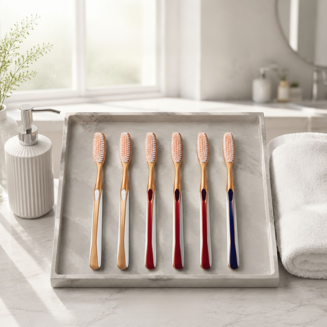 Long-headed toothbrush