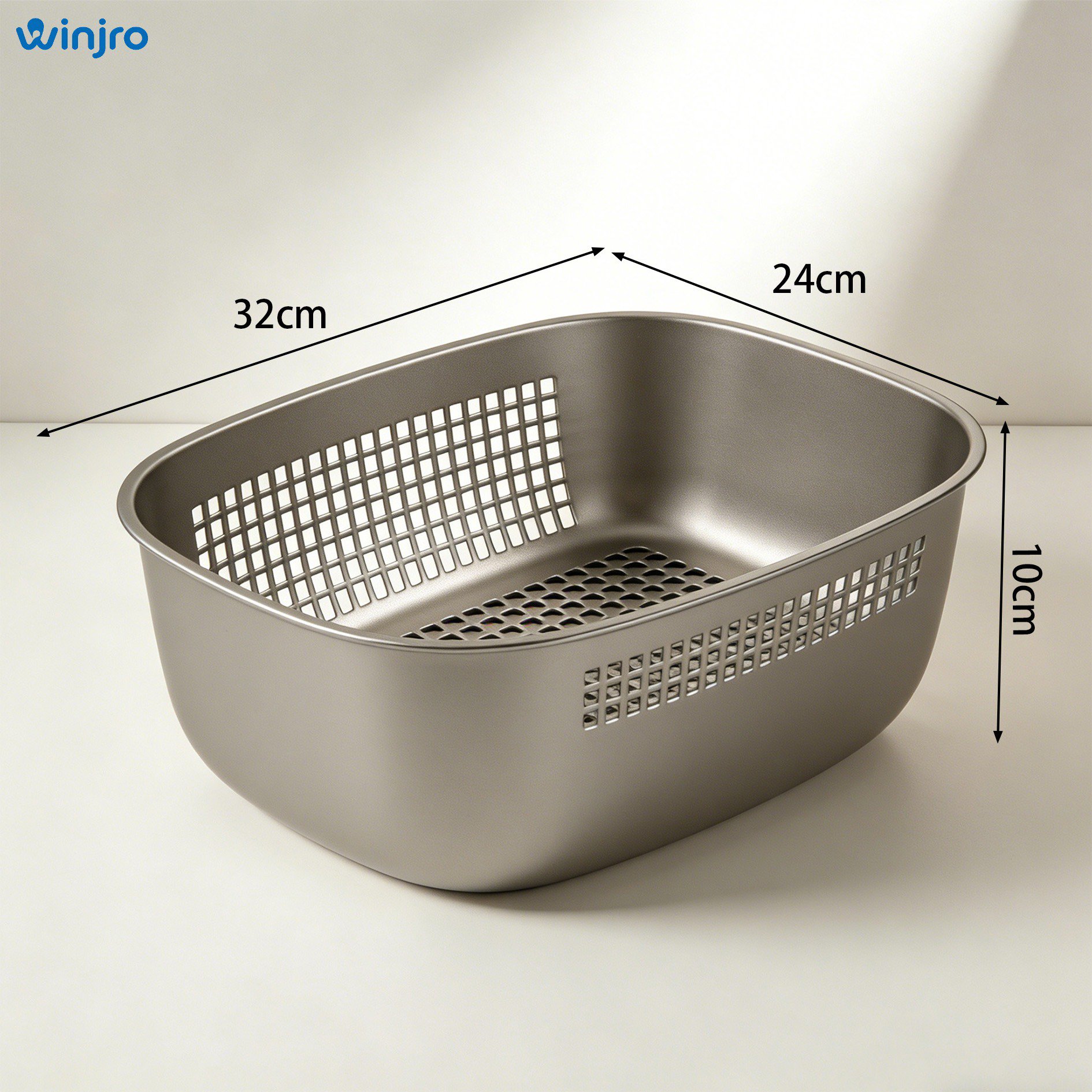 ตะกร้าพลาสติกแข็งแรง ทนทาน ใช้งานได้หลากหลาย