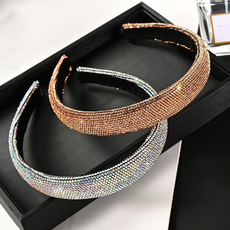 Luxurious diamond-encrusted headband