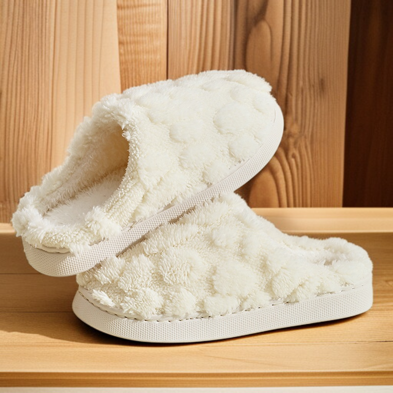 家用防滑保暖毛絨拖鞋冬天