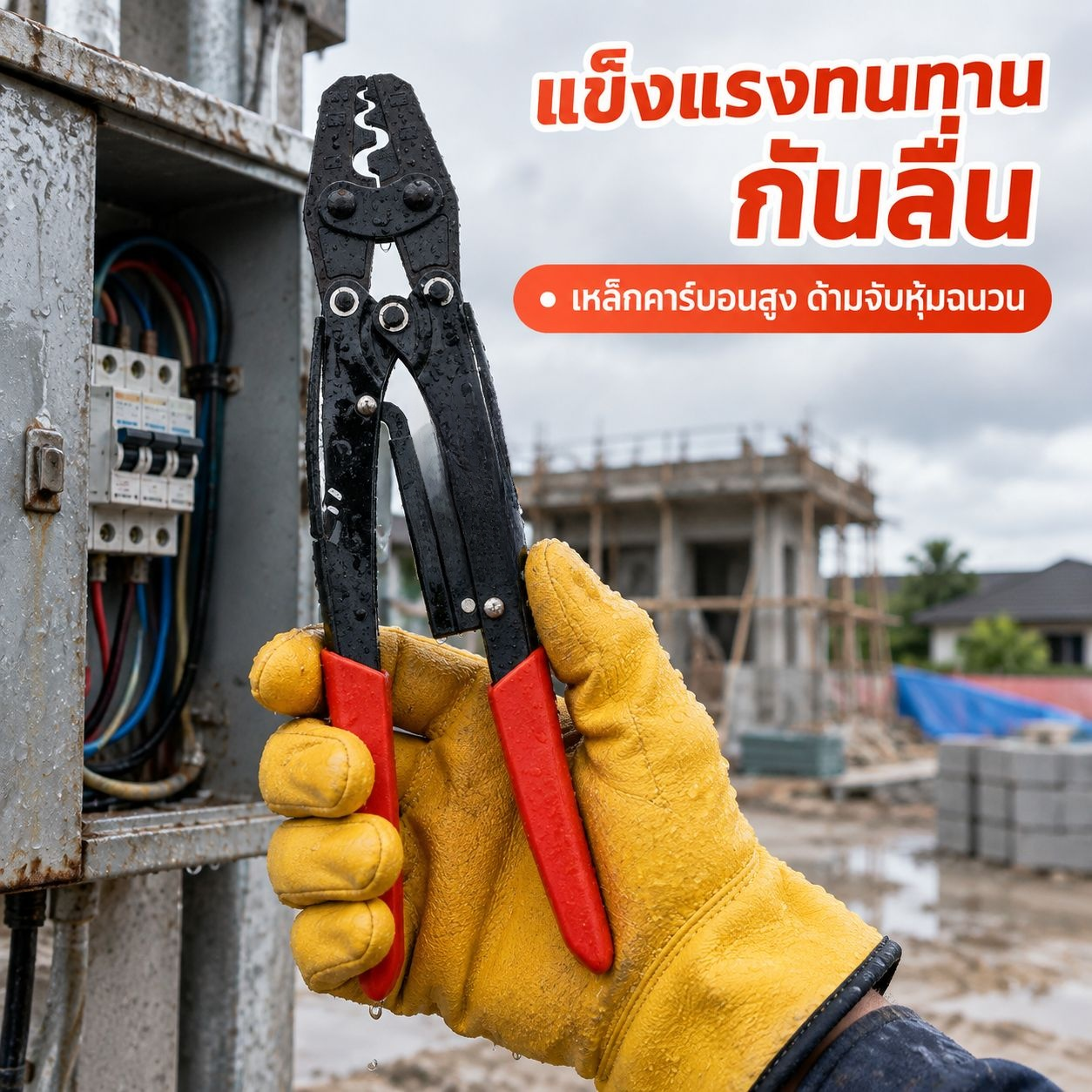 คีมย้ำหางปลาอเนกประสงค์