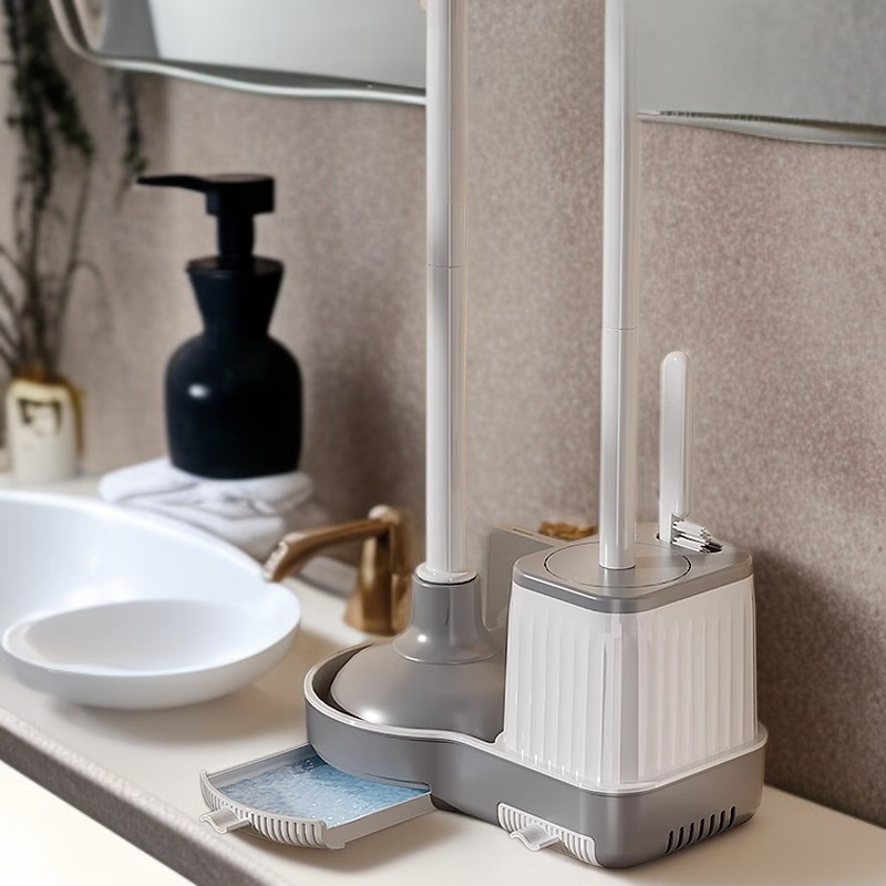 Disposable Toilet Brush with Powerful Sterilization and Stain Removal