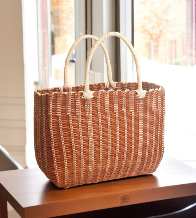 Vintage Aufnahmekörb in der Küche