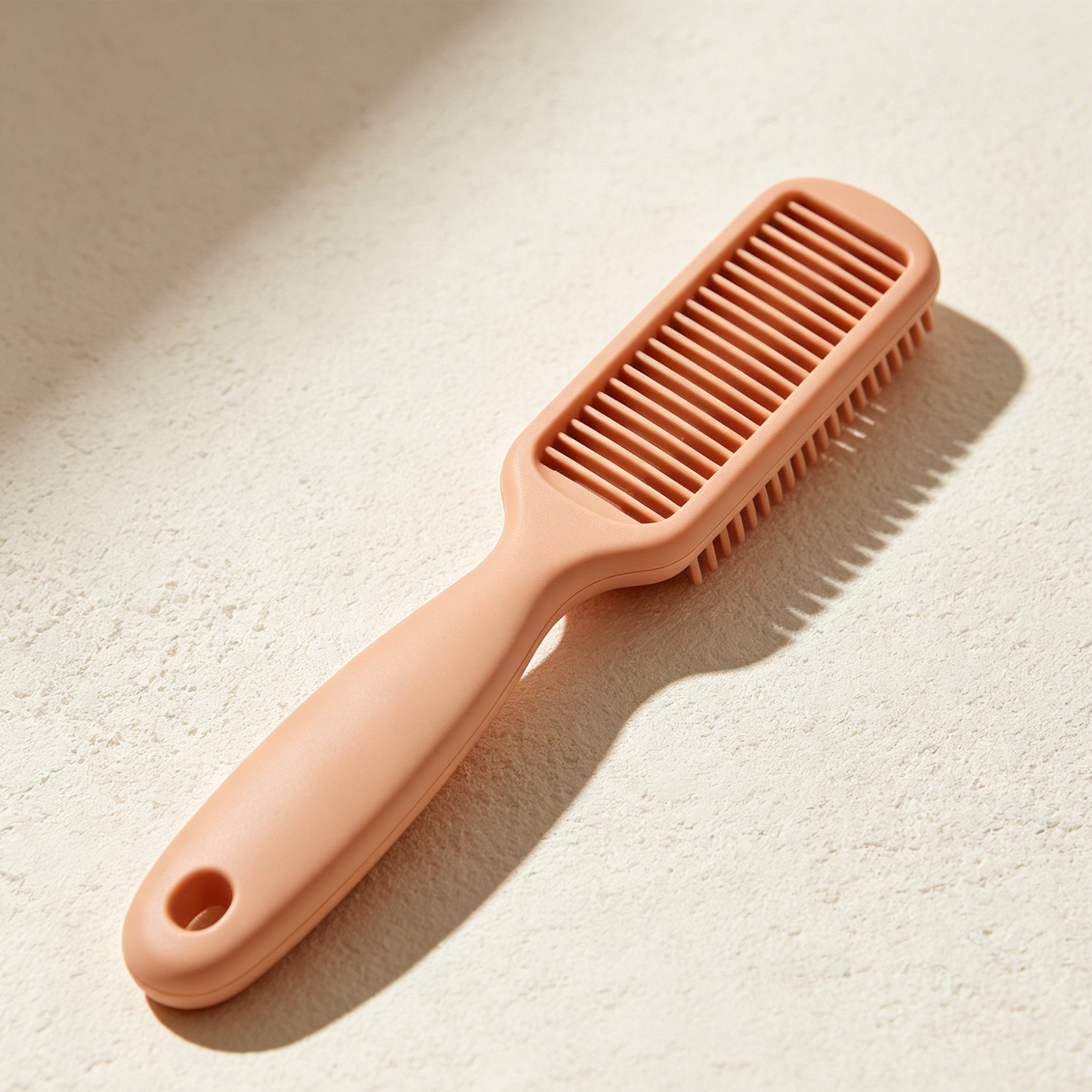 Home hair smoothing comb