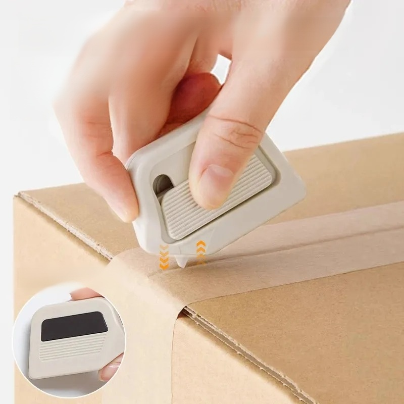 Auto-Retractable Safety Box Cutter