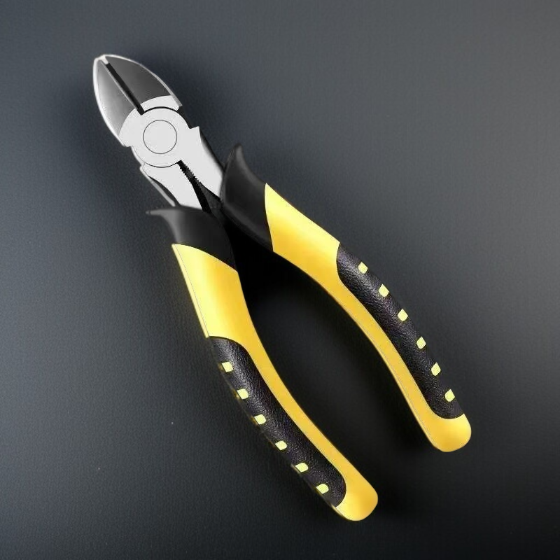 Laborsaving steel wire pliers industrial grade diagonal electrician pliers