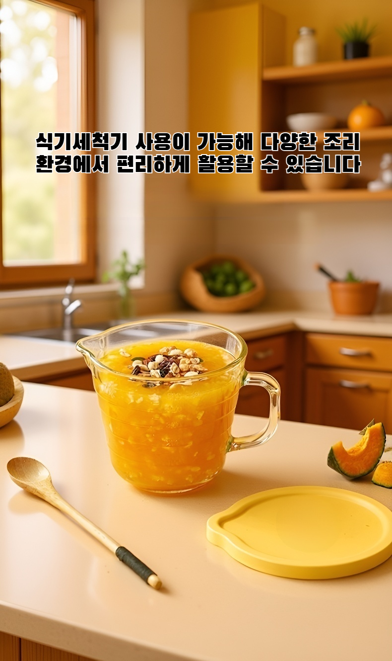 내열성 유리 계량컵 손잡이 디테일